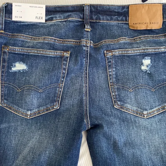Brand new American eagle skinny jeans 33/34 - Picture 4 of 6
